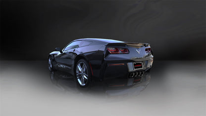 Stainless steel exhaust system kit from Corsa Performance part number 14762BLK