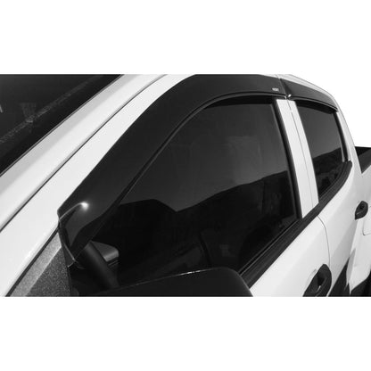 Smoke modified acrylic side window deflector from Husky Liners part number 2854168