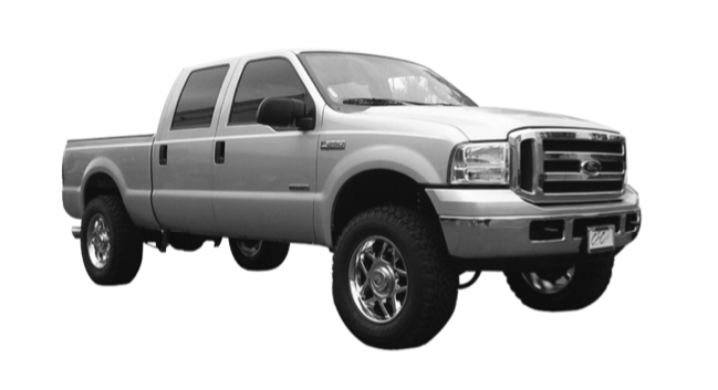 Basic Lift System w/Shocks from Fabtech part number K2060