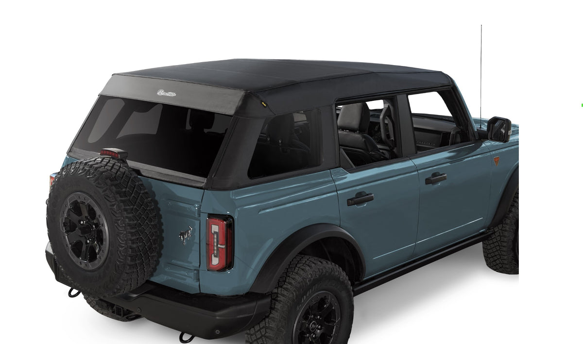 Black diamond soft top from Bestop part number 56873-35