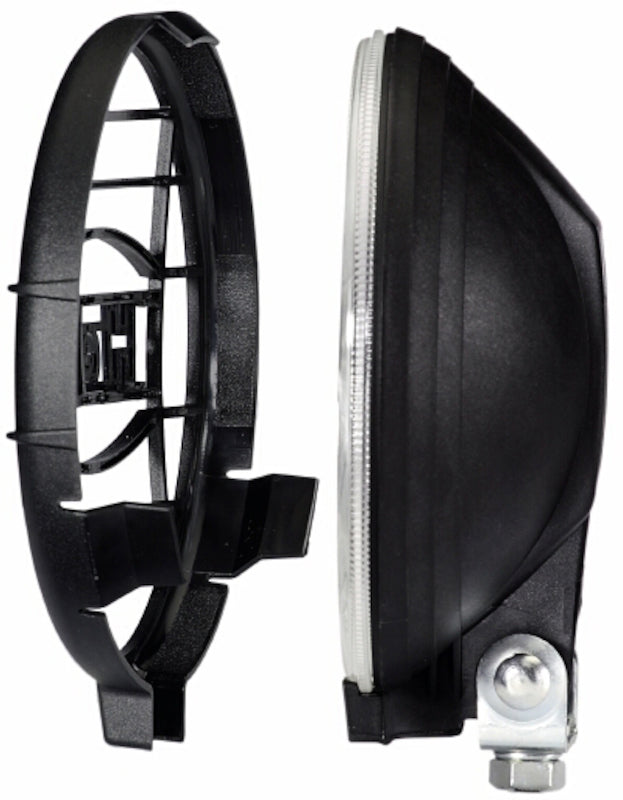 Black auxiliary light cover from Hella part number 165530801