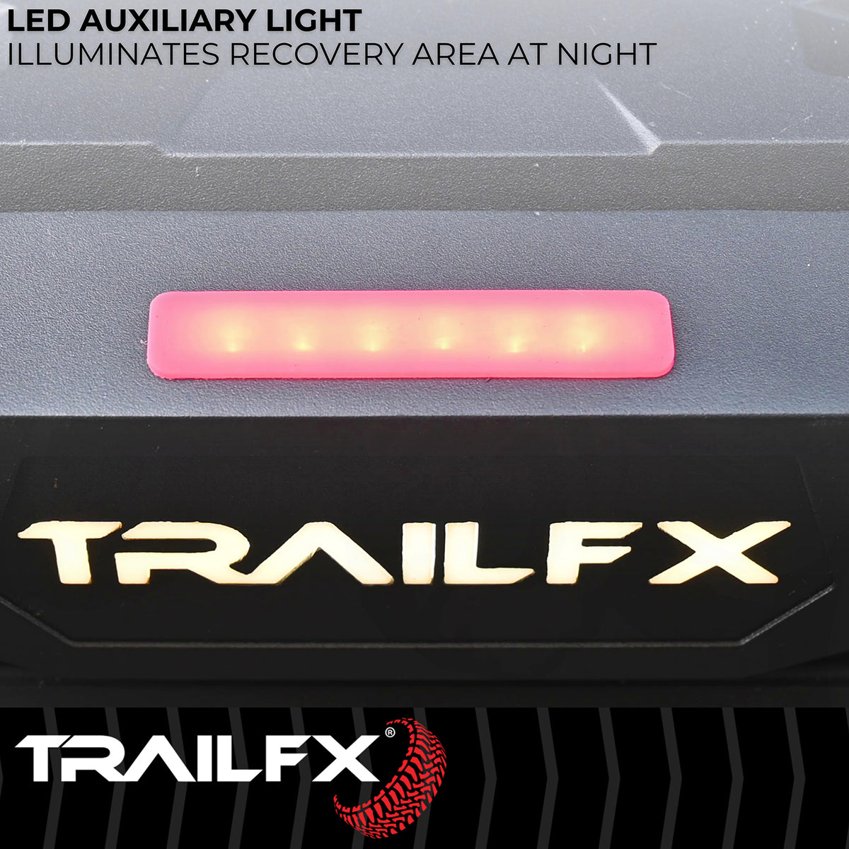 Black winch from TrailFX part number WRS212B