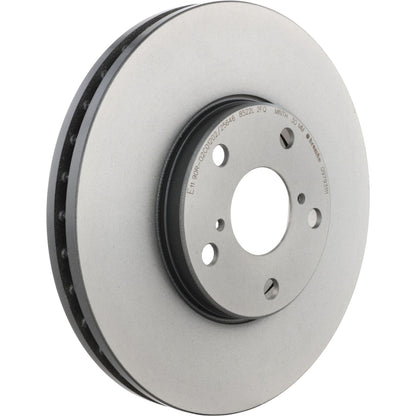Gray cast iron disc brake rotor from Brembo part number 09.7931.11