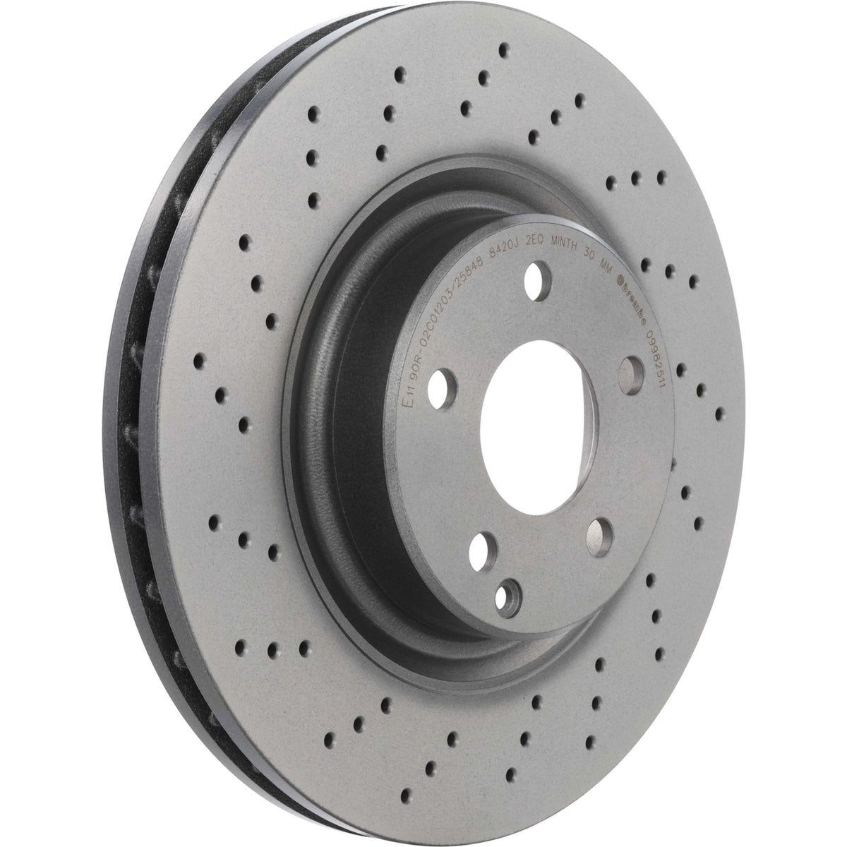 Disc Brake Rotor from Brembo part number 09.9825.11