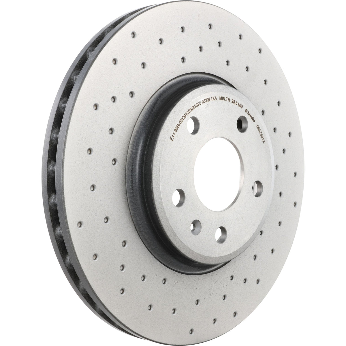 Disc Brake Rotor from Brembo part number 09.A758.1X