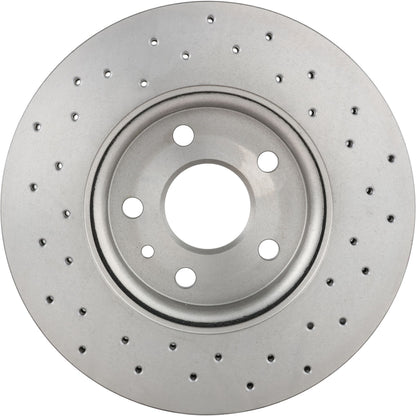 Gray cast iron disc brake rotor from Brembo part number 09.B355.1X