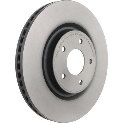 Gray cast iron disc brake rotor from Brembo part number 09.C928.11