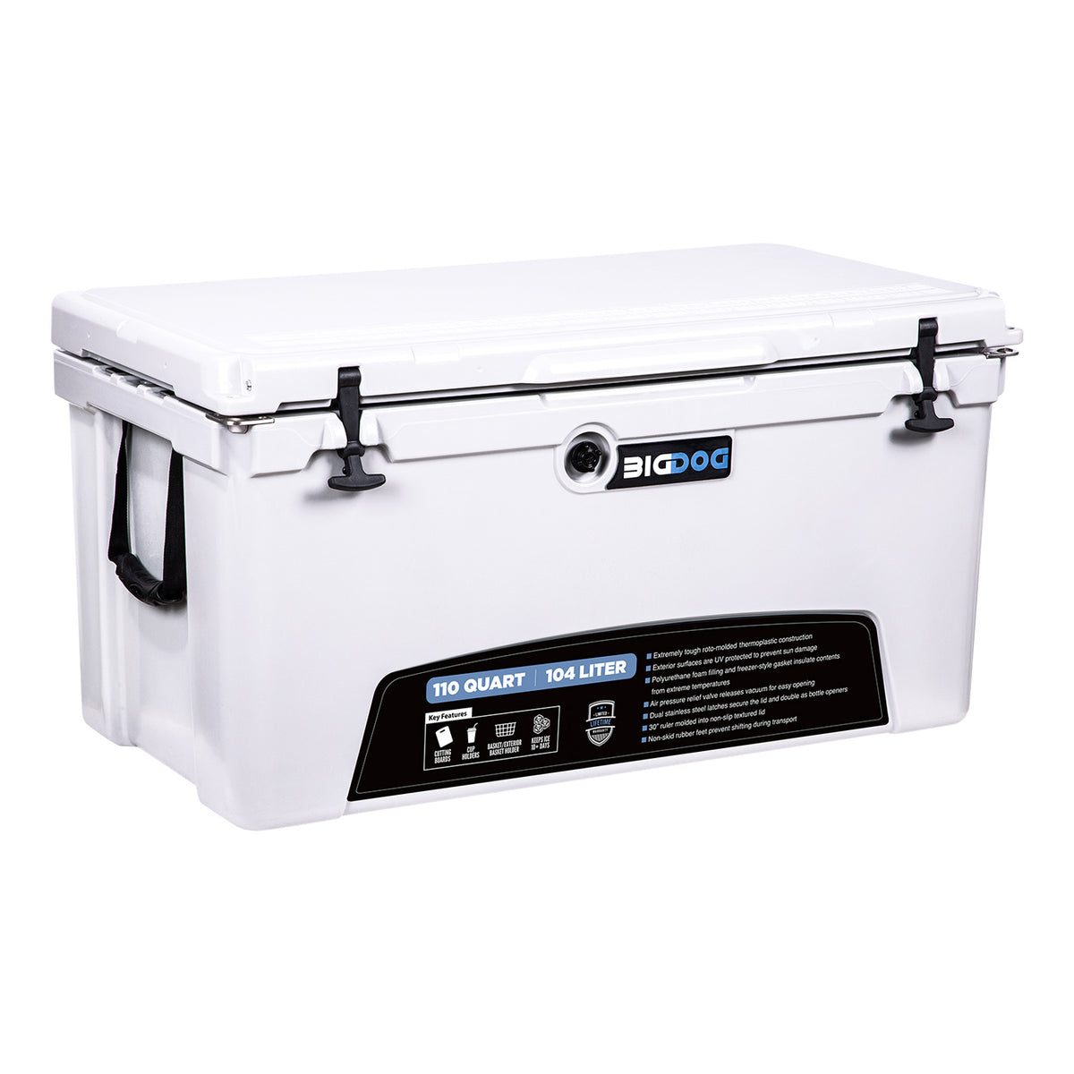 White cooler from Husky Towing part number BDC110
