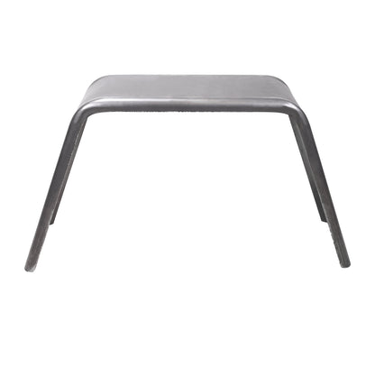 Silver oil coated steel fender with mounting hardware from Husky Towing part number F0003