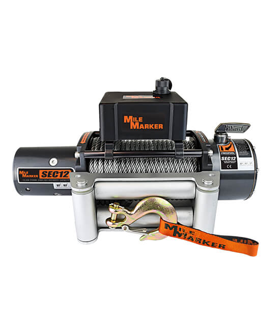 Metal winch from Mile Marker part number 76-50251BW