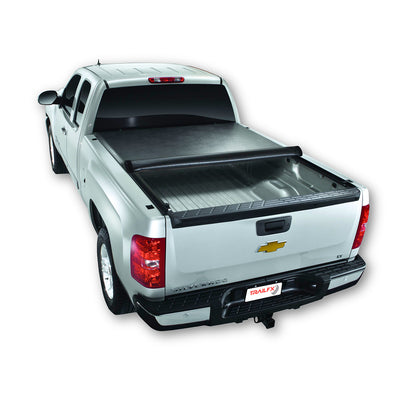 Matte vinyl tonneau cover with mounting hardware from TrailFX part number TFX5213
