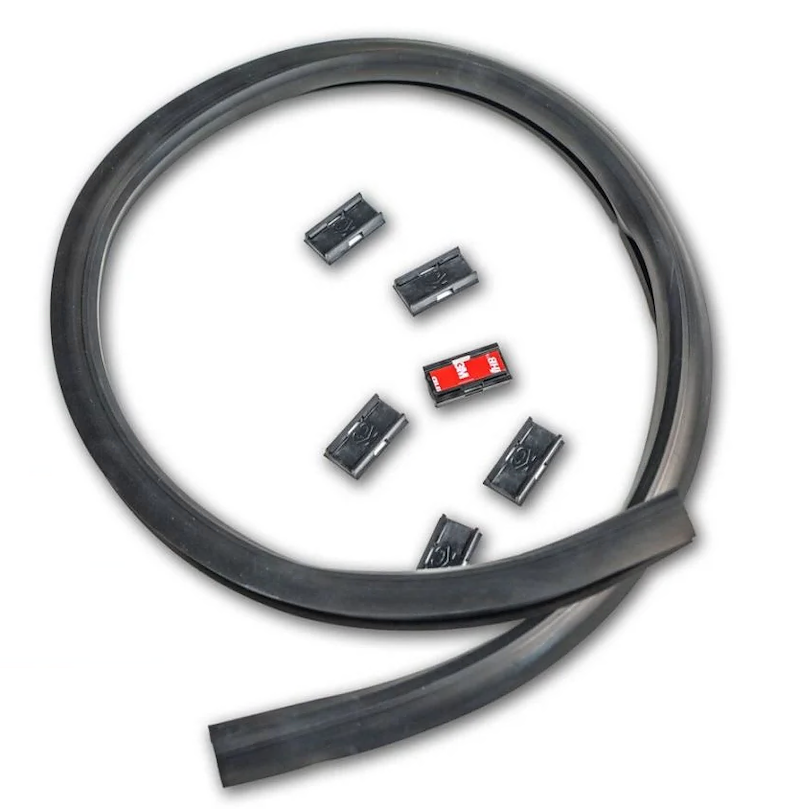 Black wire conduit and accessories from KC HiLiTES part number 63002