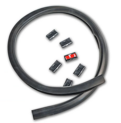 Black wire conduit and accessories from KC HiLiTES part number 63002