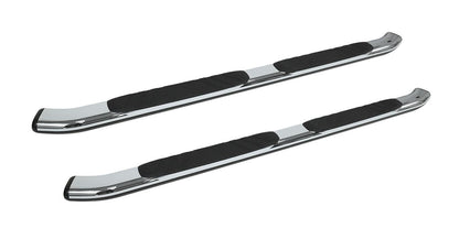 Black mild steel step nerf bar with mounting hardware from Big Country part number 395224800