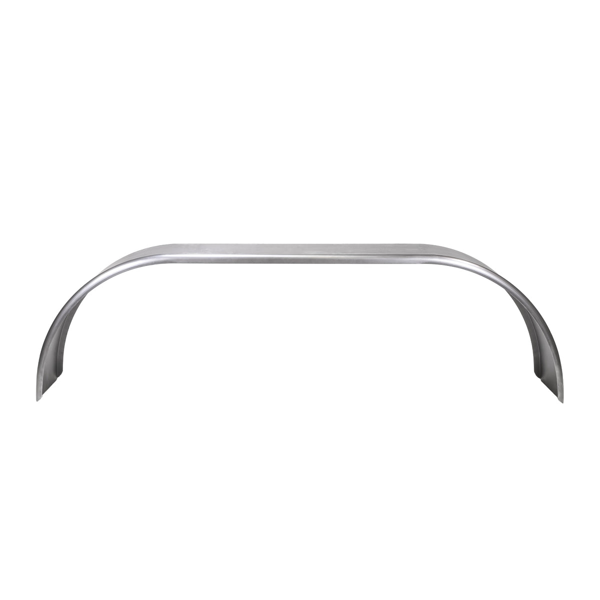 Silver oil coated steel fender with mounting hardware from Husky Towing part number F0009