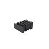 Black air suspension helper spring kit from SuperSprings part number SSR-329-47