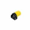Yellow air suspension helper spring kit from SuperSprings part number SSR-130-54