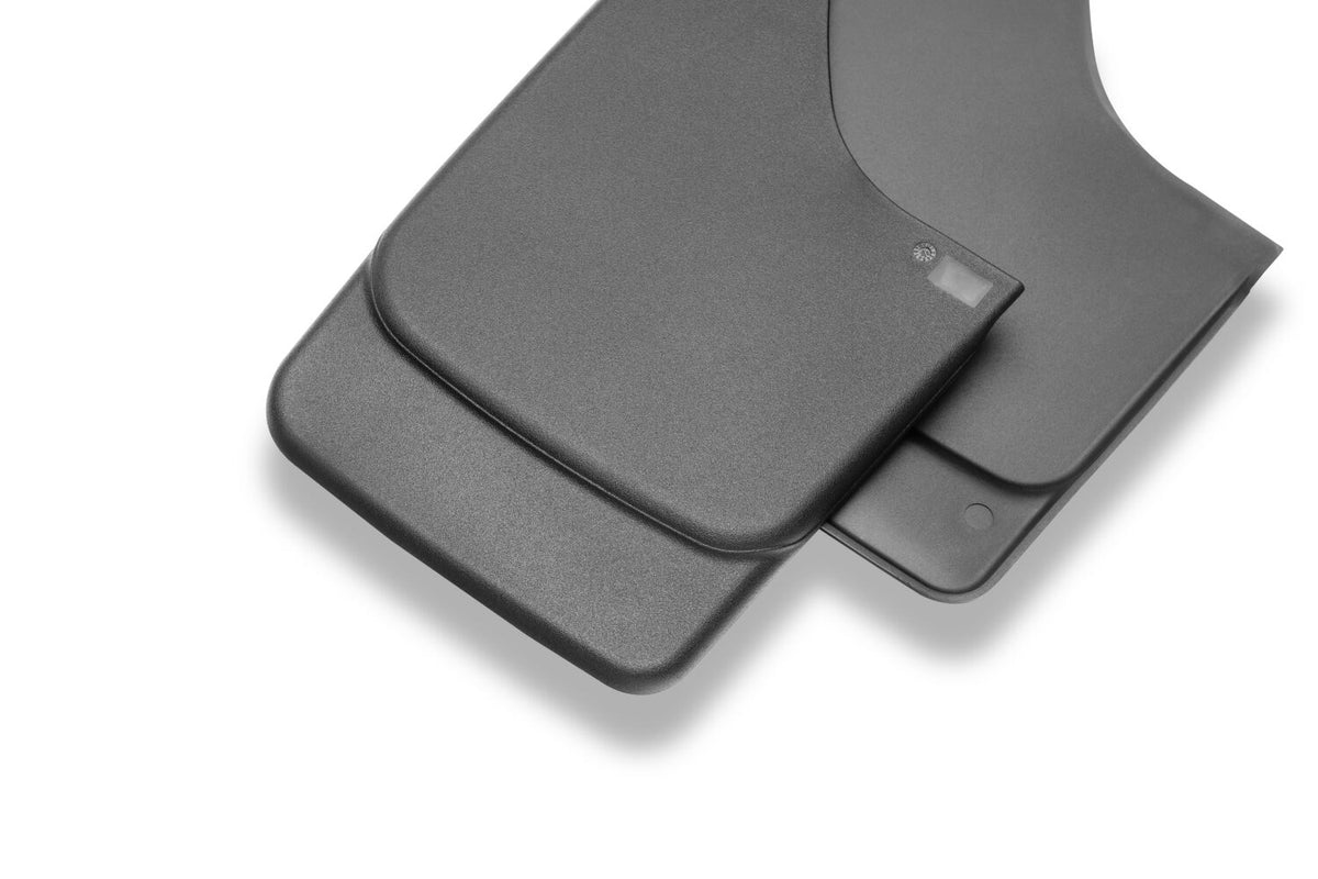 Black mud flap from Husky Liners part number 56261