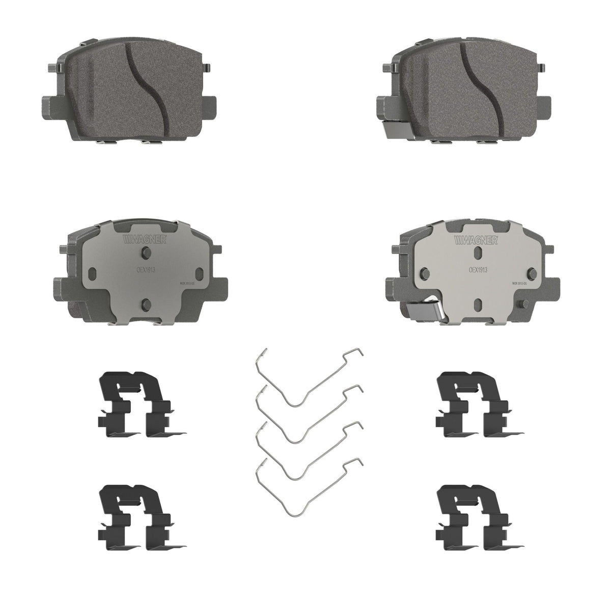 Disc Brake Pad Set from Wagner Brake part number OEX1913