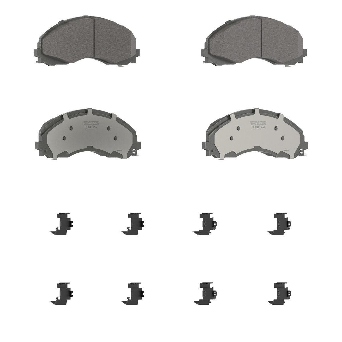 Disc Brake Pad Set from Wagner Brake part number OEX2018AM