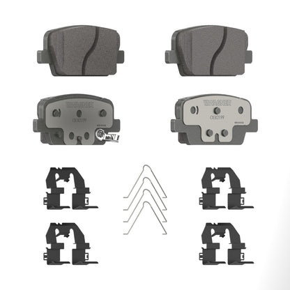 Disc Brake Pad Set from Wagner Brake part number OEX2199