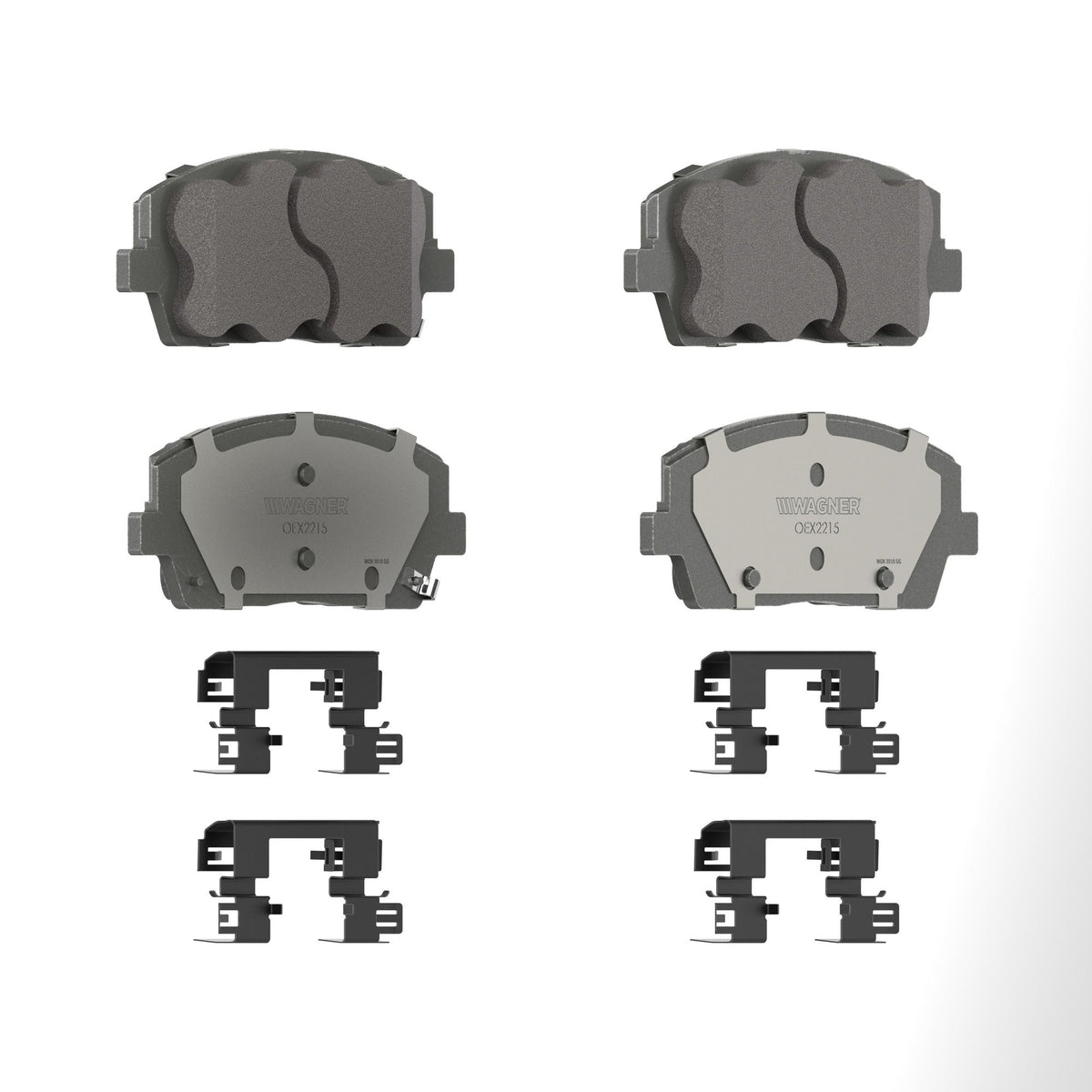 Disc Brake Pad Set from Wagner Brake part number OEX2215