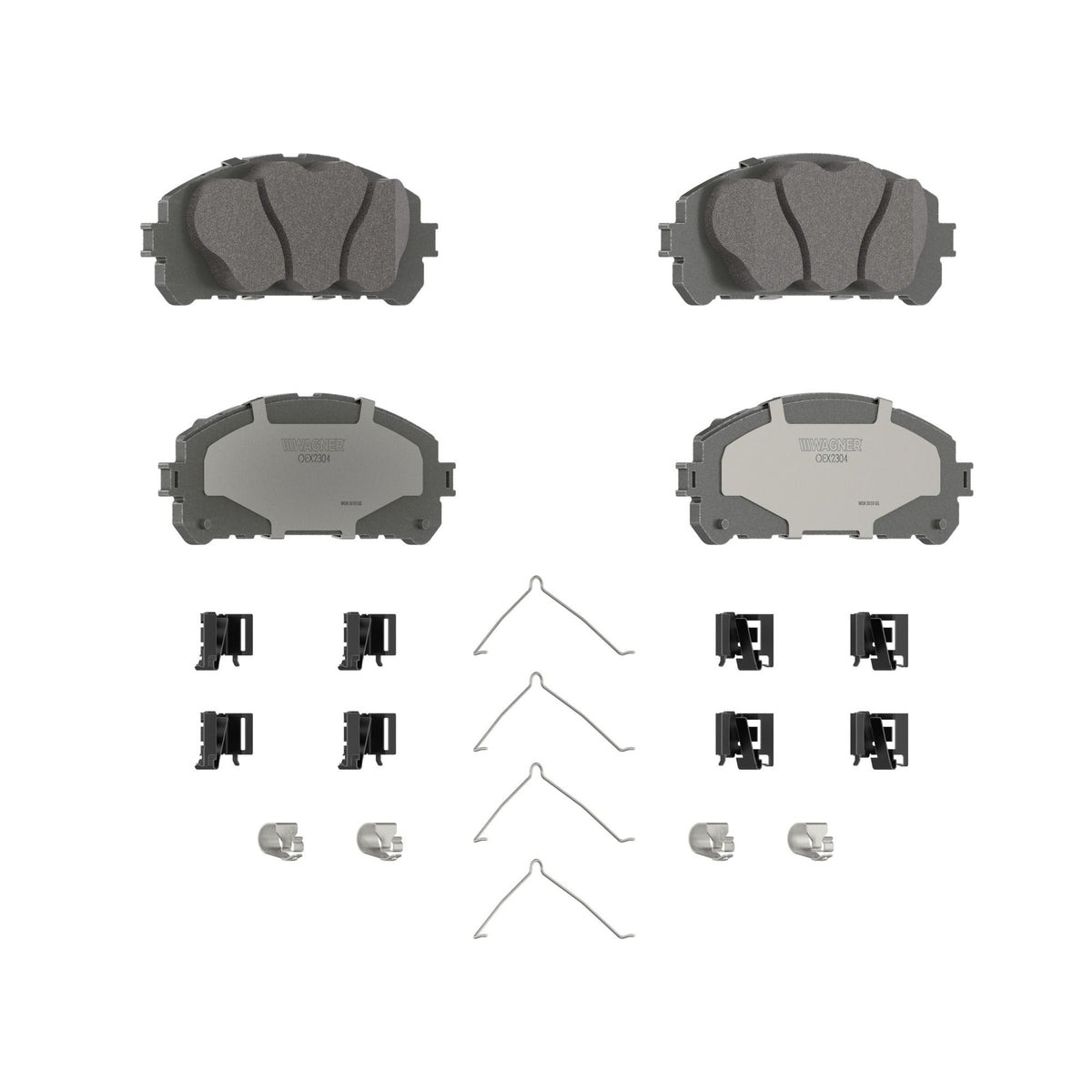 Disc Brake Pad Set from Wagner Brake part number OEX2304