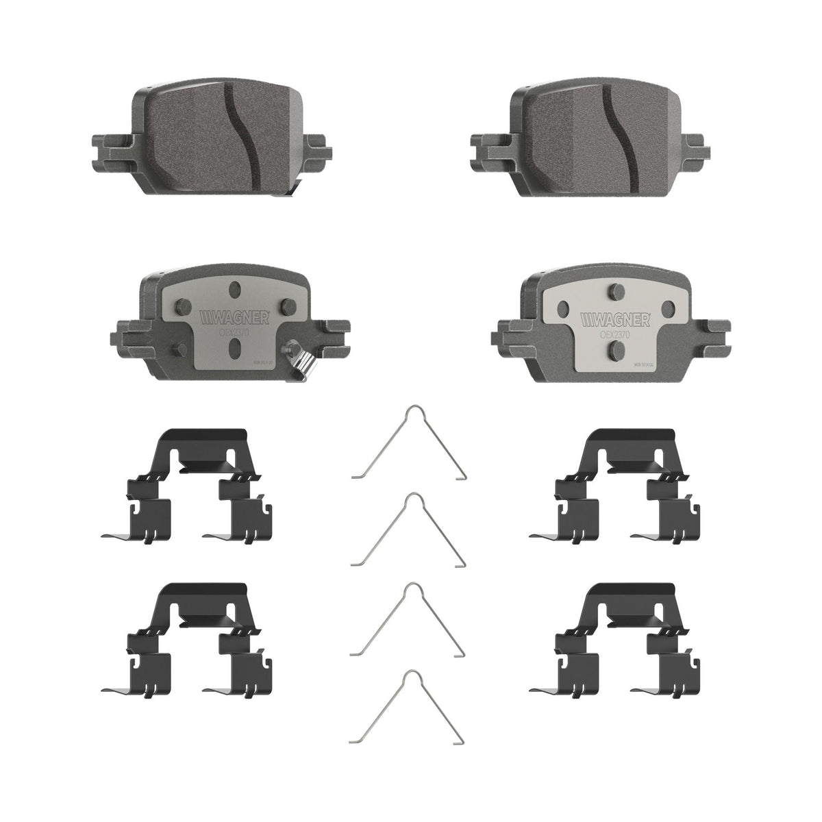 Disc Brake Pad Set from Wagner Brake part number OEX2370