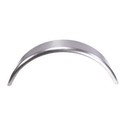Silver oil coated steel fender with mounting hardware from Husky Towing part number F0005