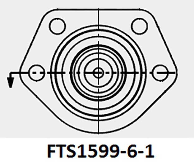Suspension Ball Joint from Fabtech part number FTS1599-6-1