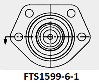 Suspension Ball Joint from Fabtech part number FTS1599-6-1