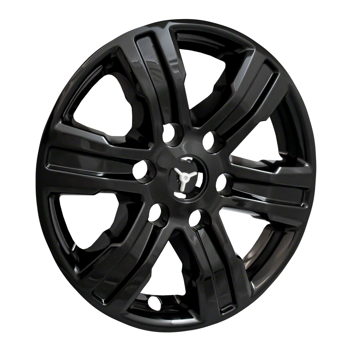 Black gloss abs plastic wheel cover 16 diameter from Coast To Coast part number IWC54216BLK