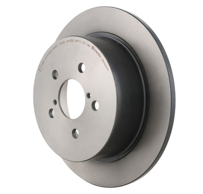 Gray cast iron disc brake rotor from Brembo part number 08.A605.11