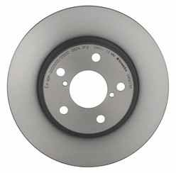 Gray cast iron disc brake rotor from Brembo part number 09.5673.11