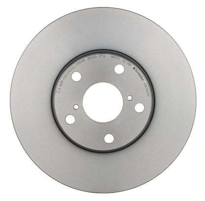 Gray cast iron disc brake rotor from Brembo part number 09.7931.11