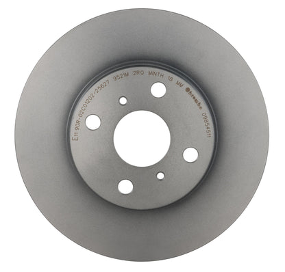 Gray cast iron disc brake rotor from Brembo part number 09.8545.11