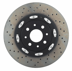 Gray cast iron disc brake rotor from Brembo part number 09.B085.13