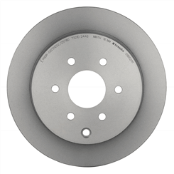 Gray cast iron disc brake rotor from Brembo part number 09.B521.11