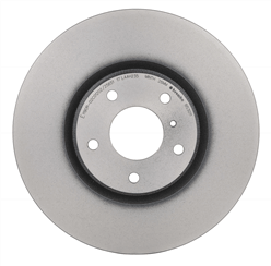 Gray cast iron disc brake rotor from Brembo part number 09.B530.11