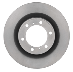 Gray cast iron disc brake rotor from Brembo part number 09.B634.11