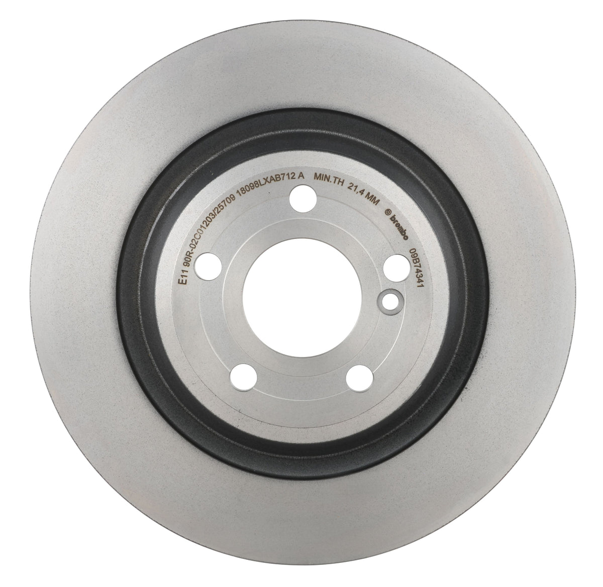 Disc Brake Rotor from Brembo part number 09.B743.41