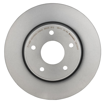 Gray cast iron disc brake rotor from Brembo part number 09.C544.11