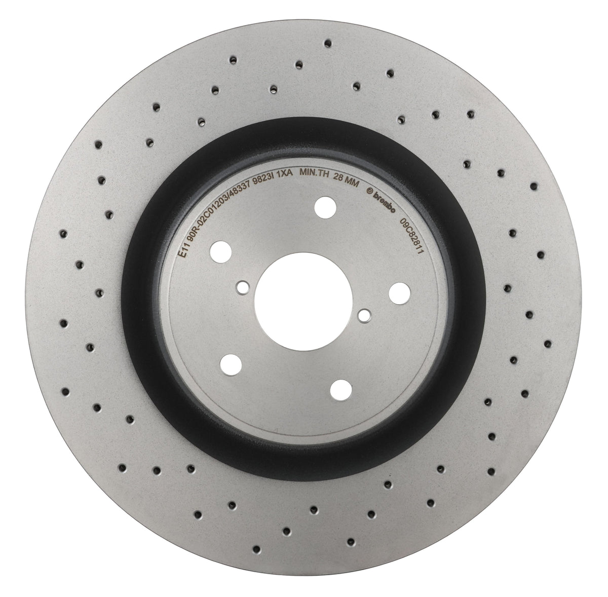 Disc Brake Rotor from Brembo part number 09.C828.11