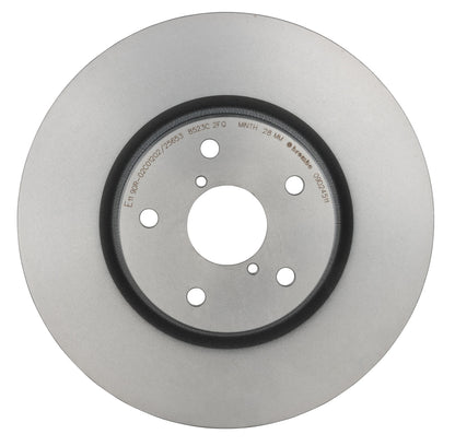 Gray cast iron disc brake rotor from Brembo part number 09.D245.11