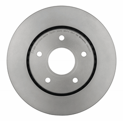 Gray cast iron disc brake rotor from Brembo part number 09.N125.11
