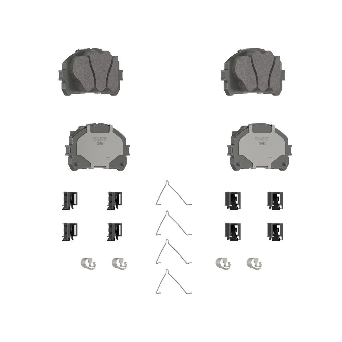 Disc Brake Pad Set from Wagner Brake part number OEX2304