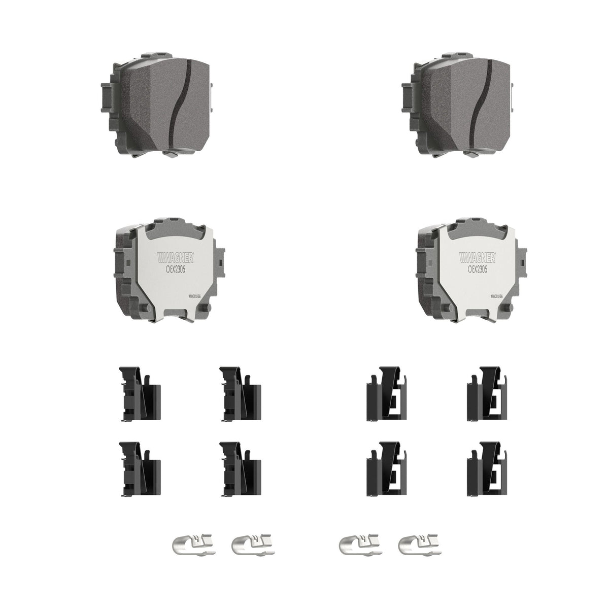 Disc Brake Pad Set from Wagner Brake part number OEX2305