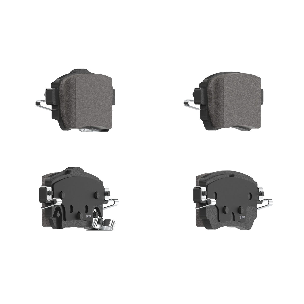 Disc Brake Pad Set from Wagner Brake part number ZD1965