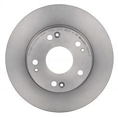 Gray cast iron disc brake rotor from Brembo part number 08.A147.11