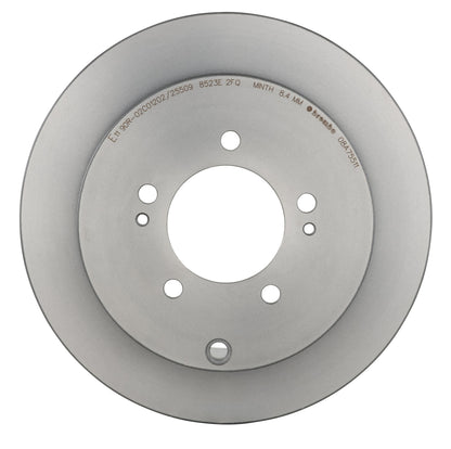 Gray cast iron disc brake rotor from Brembo part number 08.A755.11